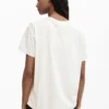 T-shirt con stampa del viso