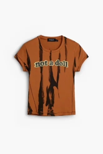 T-shirt con stampa tie-dye