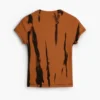 T-shirt con stampa tie-dye