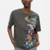 T-shirt con tigre 100% cotone