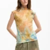 T-shirt con trama