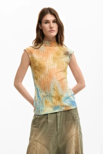 T-shirt con trama
