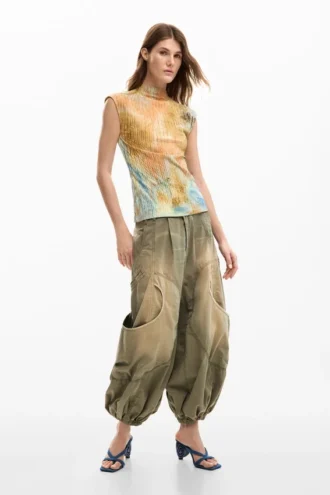 T-shirt con trama