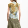 T-shirt con trama