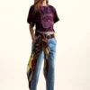 T-shirt etnica disegnata da Christian Lacroix