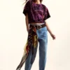 T-shirt etnica disegnata da Christian Lacroix