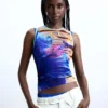 T-shirt floreale