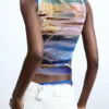 T-shirt floreale