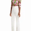 T-shirt floreale multicolore T-shirt floreale multicolore
