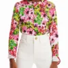 T-shirt floreale multicolore T-shirt floreale multicolore