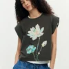 T-shirt stampata 100% cotone