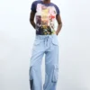T-shirt stampata 100% cotone