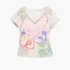 T-shirt stampata 100% cotone