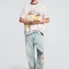 T-shirt stampato con disegni T-shirt stampato con disegni