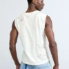 Top con spalline sottili ricamato Top con spalline sottili ricamato