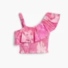 Top floreale con peplo Top floreale con peplo