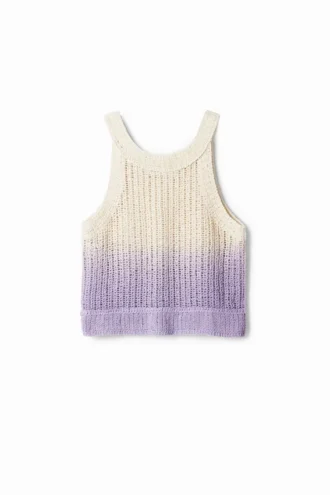 top in tricot sfumato 1 330x495 - Top in tricot sfumato