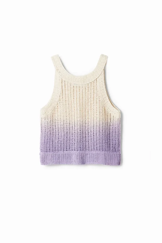 Top in tricot sfumato Top in tricot sfumato