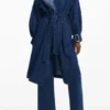 Trench in denim Trench in denim