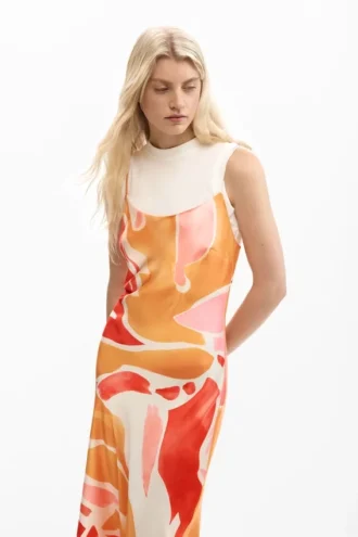 Vestito 2 in 1 con spalline