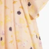Vestito a maniche corte con stampa floreale Vestito a maniche corte con stampa floreale