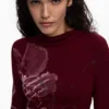 Abito in maglia a maniche lunghe Abito in maglia a maniche lunghe