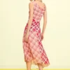 Vestito a spalline a quadri Vestito a spalline a quadri