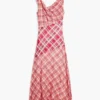 Vestito a spalline a quadri Vestito a spalline a quadri