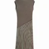 Vestito a spalline in maglia