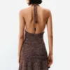 Vestito a spalline in maglia