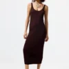 Vestito a spalline in tinta unita Vestito a spalline in tinta unita