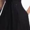 Vestito a tinta unita combinato