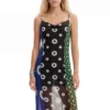 Vestito a tubino midi con motivi geometrici Vestito a tubino midi con motivi geometrici