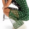 Vestito a tubino midi con motivi geometrici Vestito a tubino midi con motivi geometrici