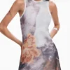Vestito asimmetrico a fiori Vestito asimmetrico a fiori