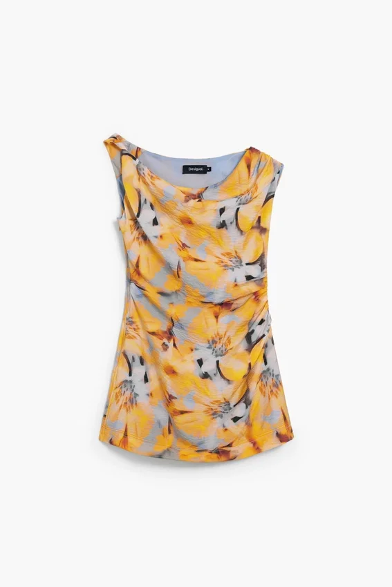 Vestito asimmetrico a fiori Vestito asimmetrico a fiori