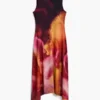 Vestito asimmetrico senza maniche Vestito asimmetrico senza maniche