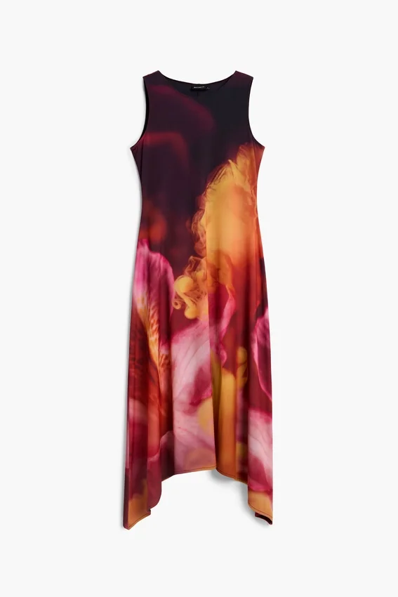 Vestito asimmetrico senza maniche Vestito asimmetrico senza maniche