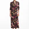 Vestito camicia a fiori