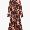Vestito camicia a fiori