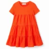 Vestito combinato con ricami svizzeri