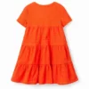 Vestito combinato con ricami svizzeri