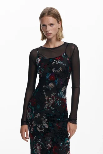 Vestito combinato in rete