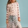 Vestito con applicazioni a farfalla