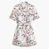 Vestito con fiori disegnati Vestito con fiori disegnati