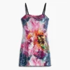 Vestito con fiori in paillettes Vestito con fiori in paillettes