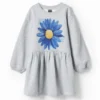 Vestito con illustrazione floreale