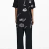 Vestito con illustrazioni