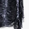 Vestito con paillettes e frange Vestito con paillettes e frange