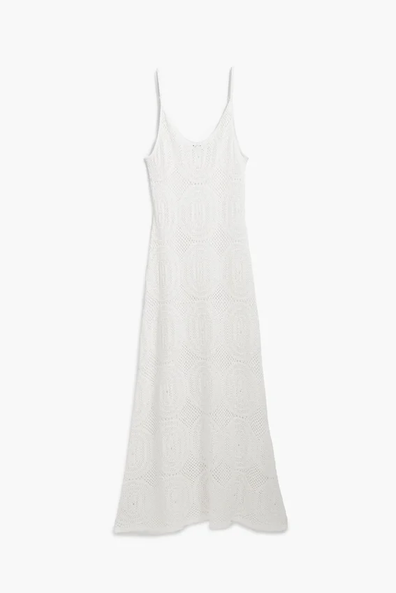 Vestito con spalline all’uncinetto Vestito con spalline all’uncinetto